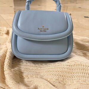 Kate Spade New York puffy top handle crossbody Blue Women's Bag